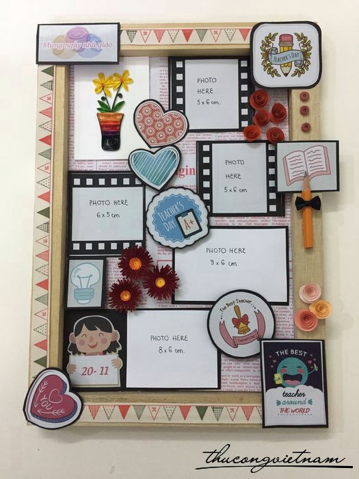 Khung hình Teacher's day 20-11 mẫu 2